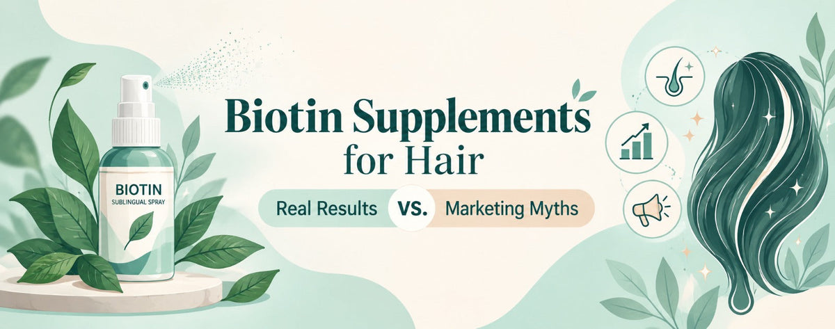 Biotin supplements for hair Real Results vs. Marketing Myths
