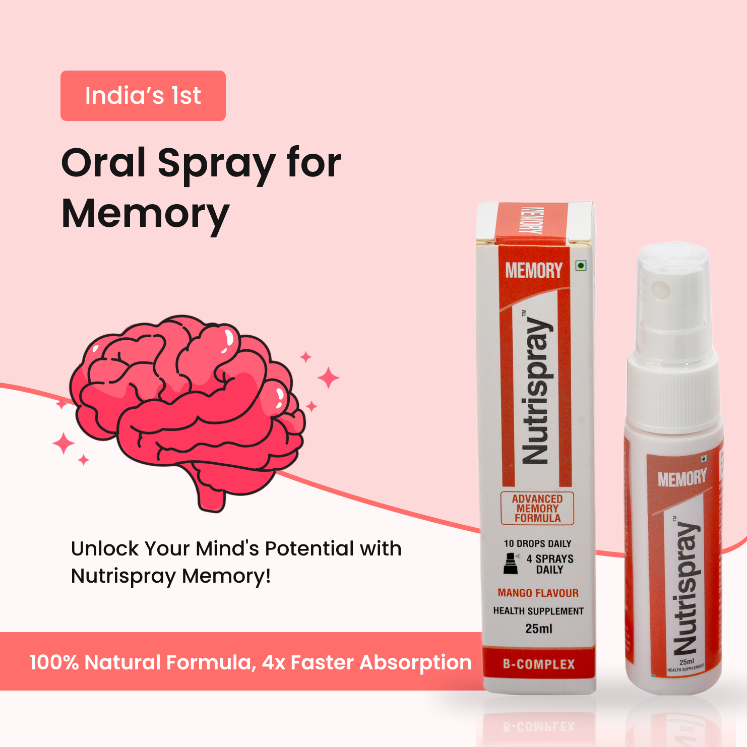 Memory Enhancer Mouth Spray