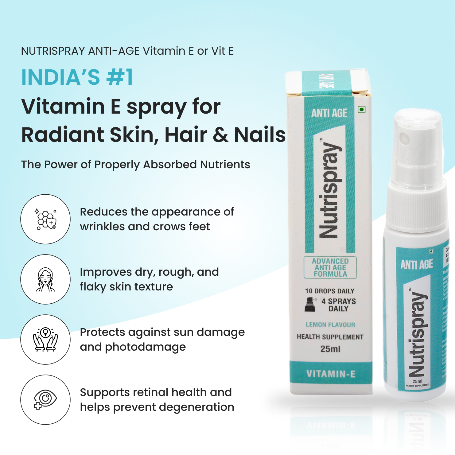 Vitamin E Clear Skin Mouth Spray