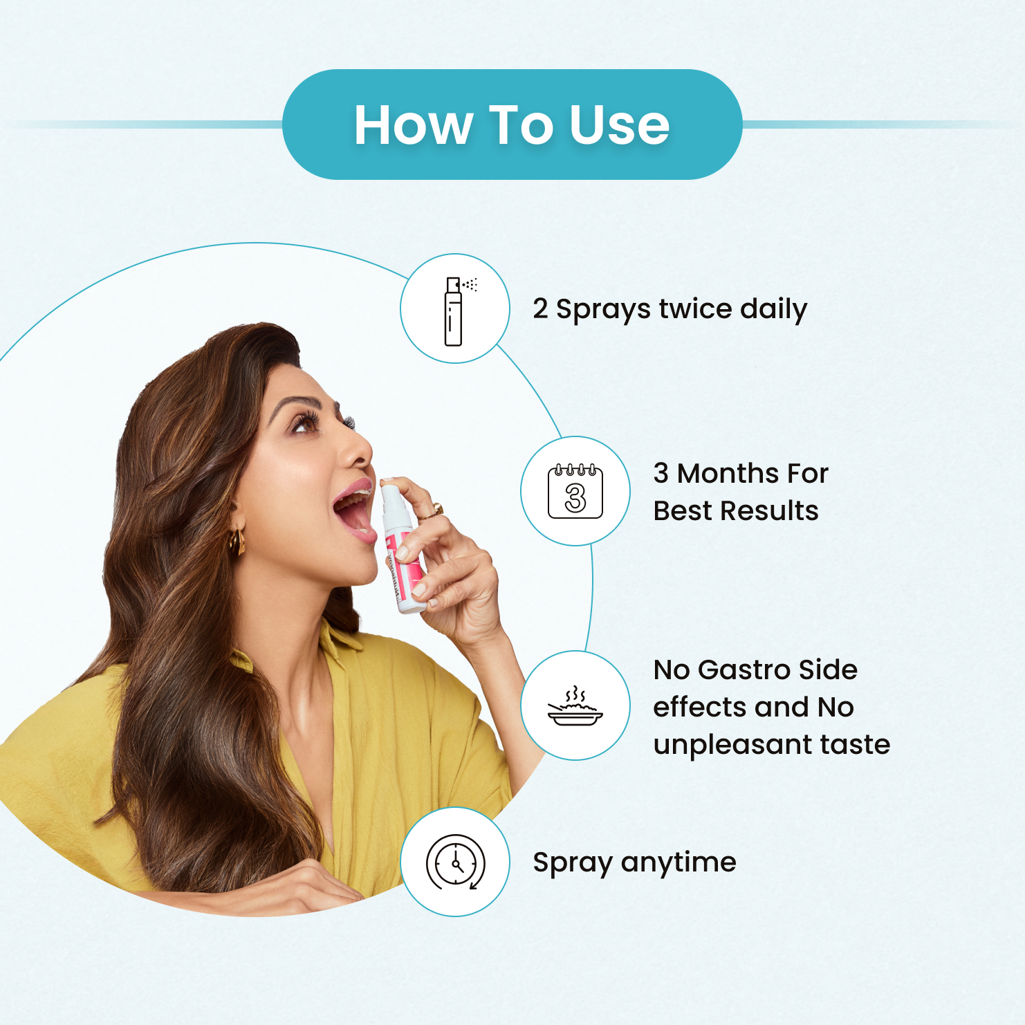 Vitamin E Clear Skin Mouth Spray