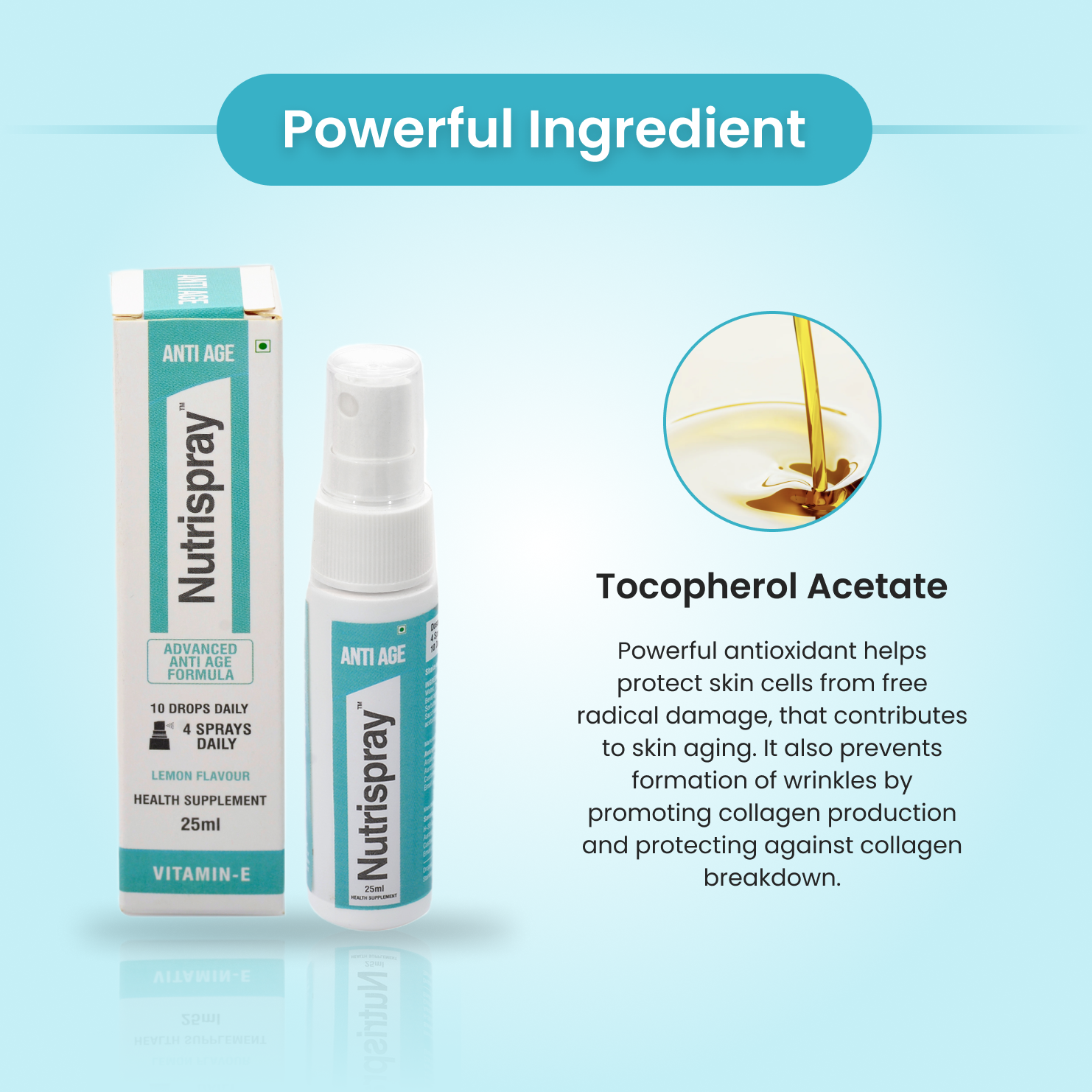 Vitamin E Clear Skin Mouth Spray