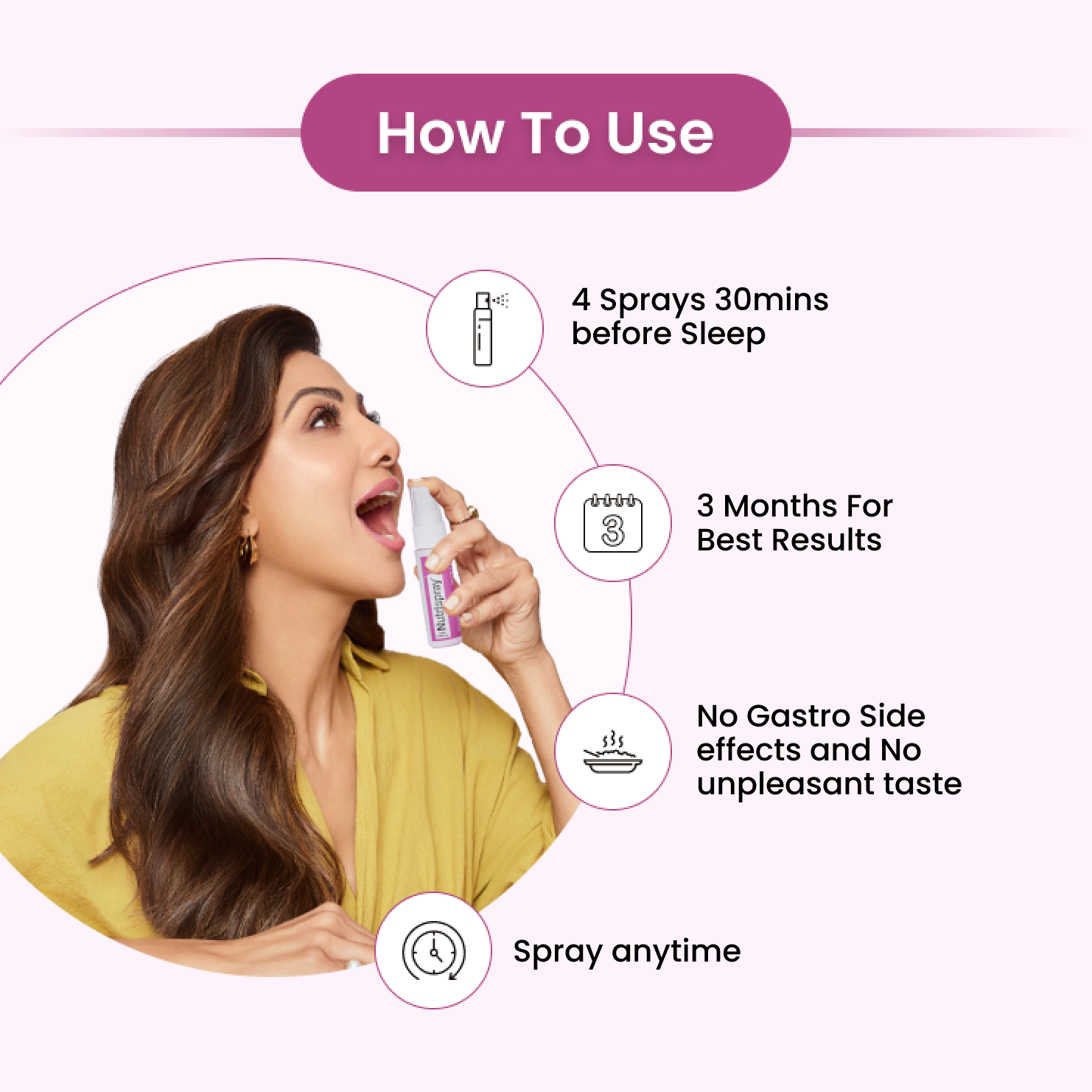 Nutrispray Sleep Mouthspray | Melatonin for Restful Sleep & Relaxation