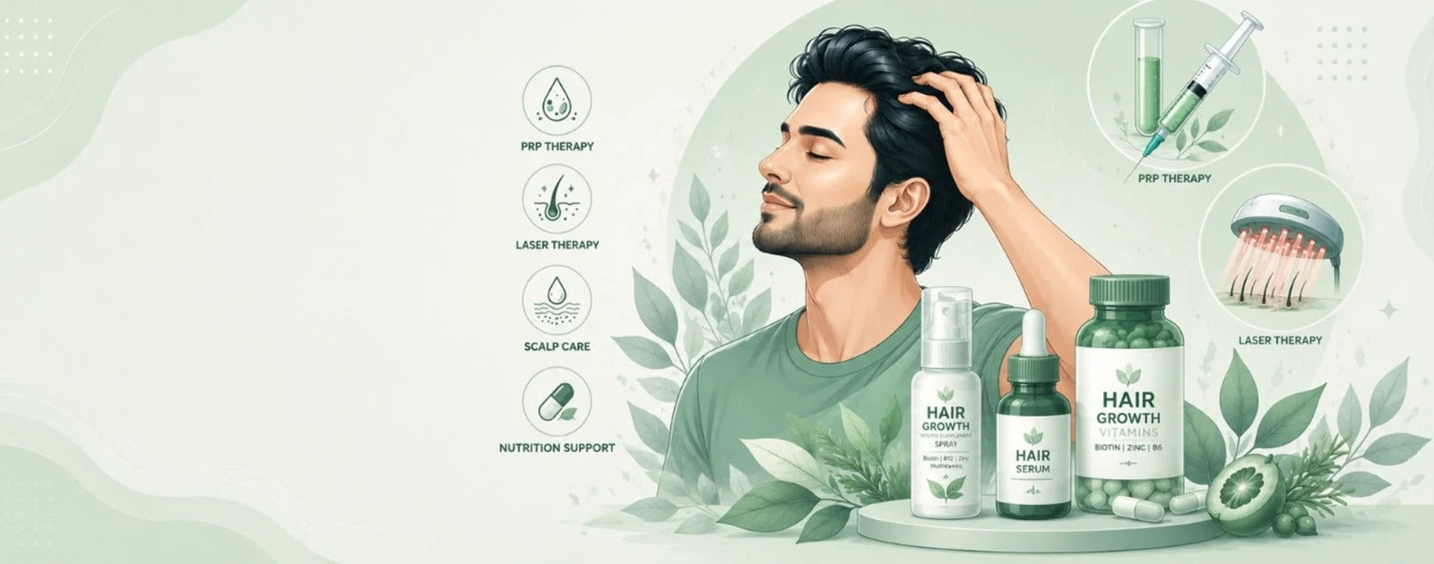 Hair Transplant Alternatives in India: From PRP to Hair Growth Vitamins — What Actually Works?