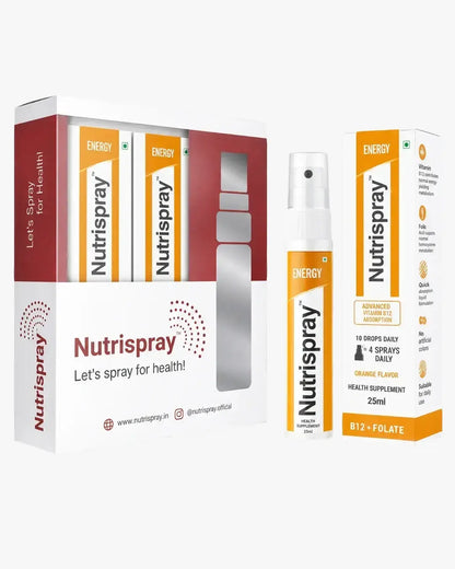 Vitamin B12 + Folate Energy Booster Mouth Spray