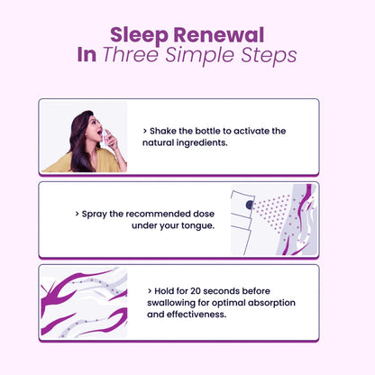 Nutrispray Sleep Mouthspray | Melatonin for Restful Sleep & Relaxation