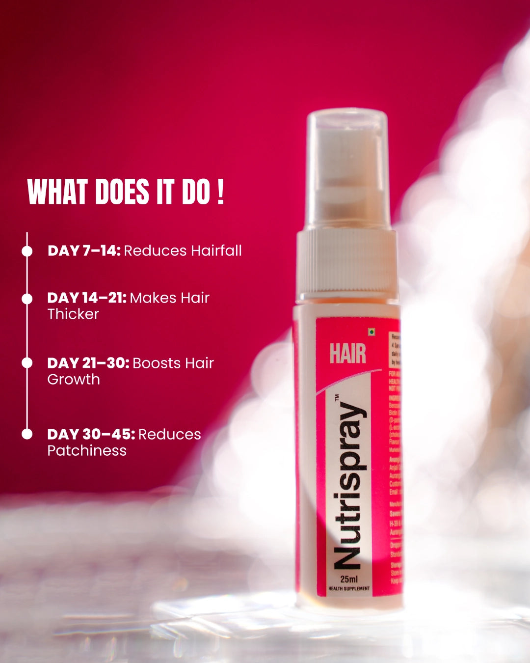 Biotin-Infused Hair Protein Mouthspray