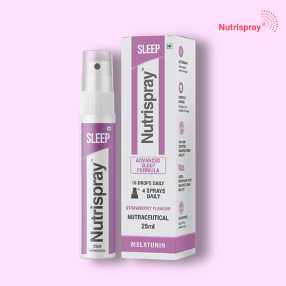 For Sleepless, Restless Nights & Poor Sleep | Nutrispray Sleep